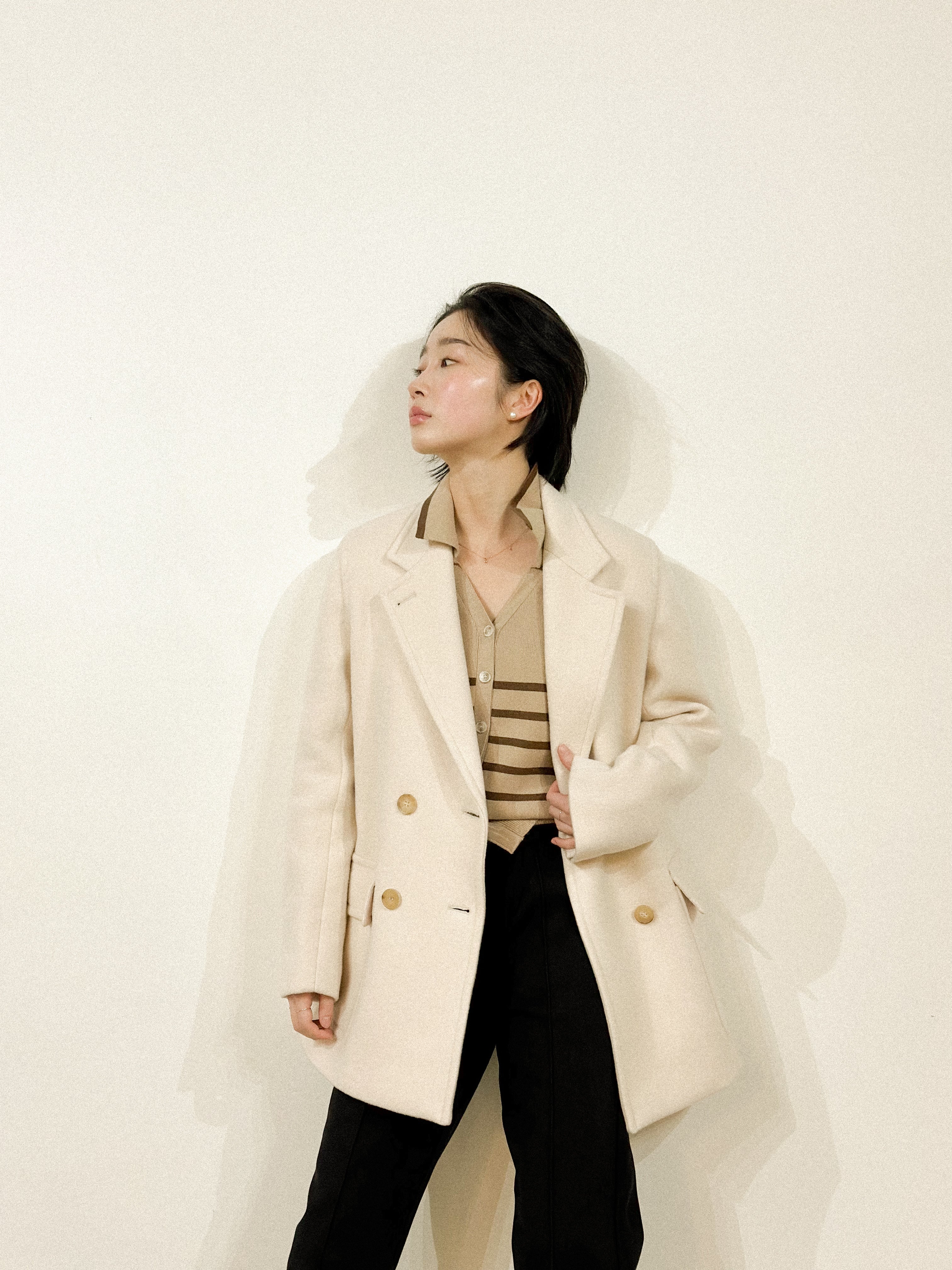 Premium Hand-stitch Wool Resort Coat