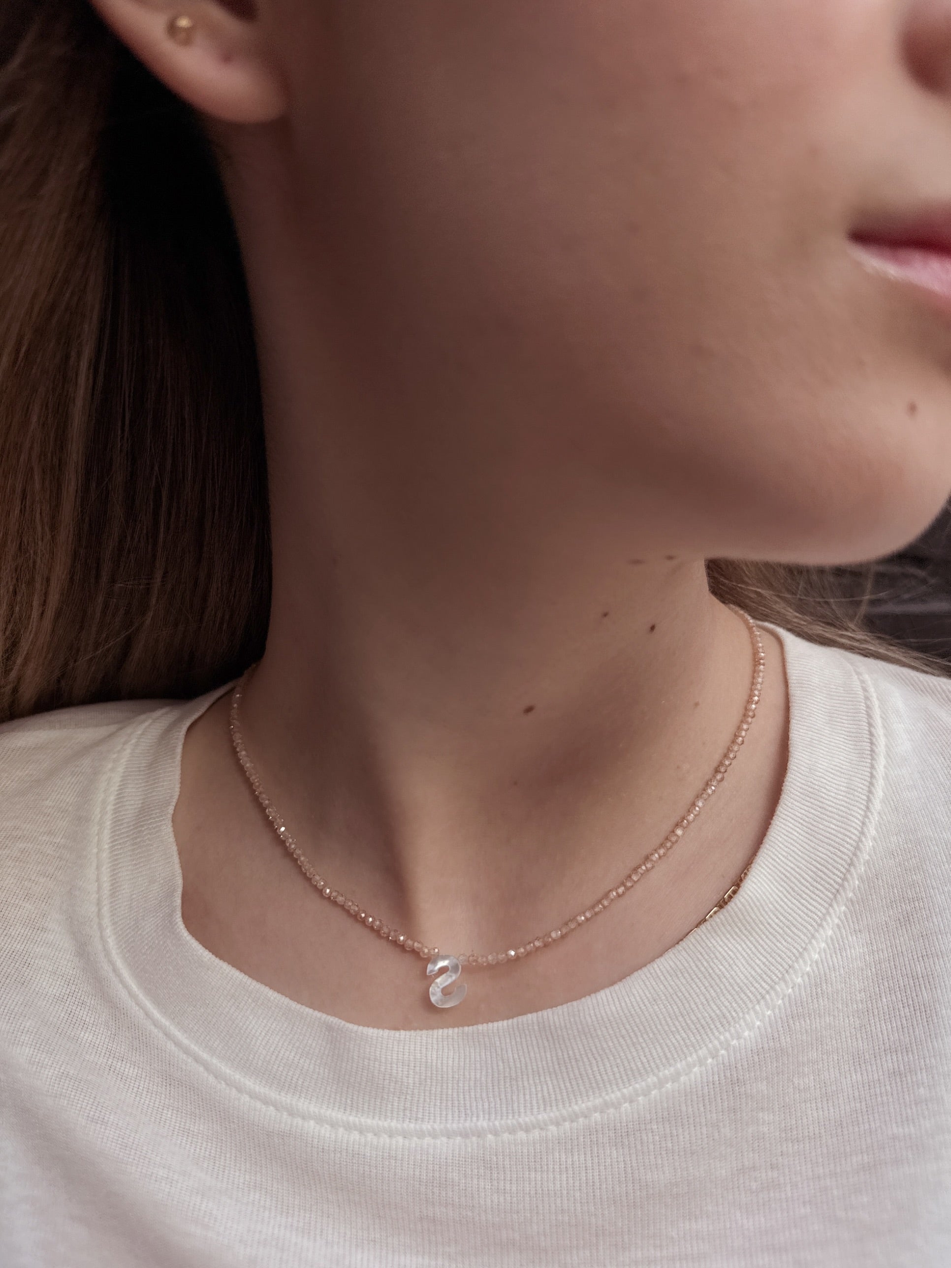 Shell Crystal Necklace