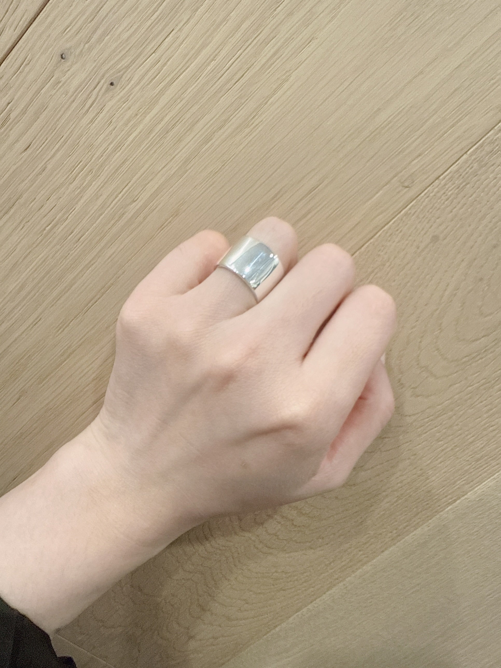sterling silver open ring