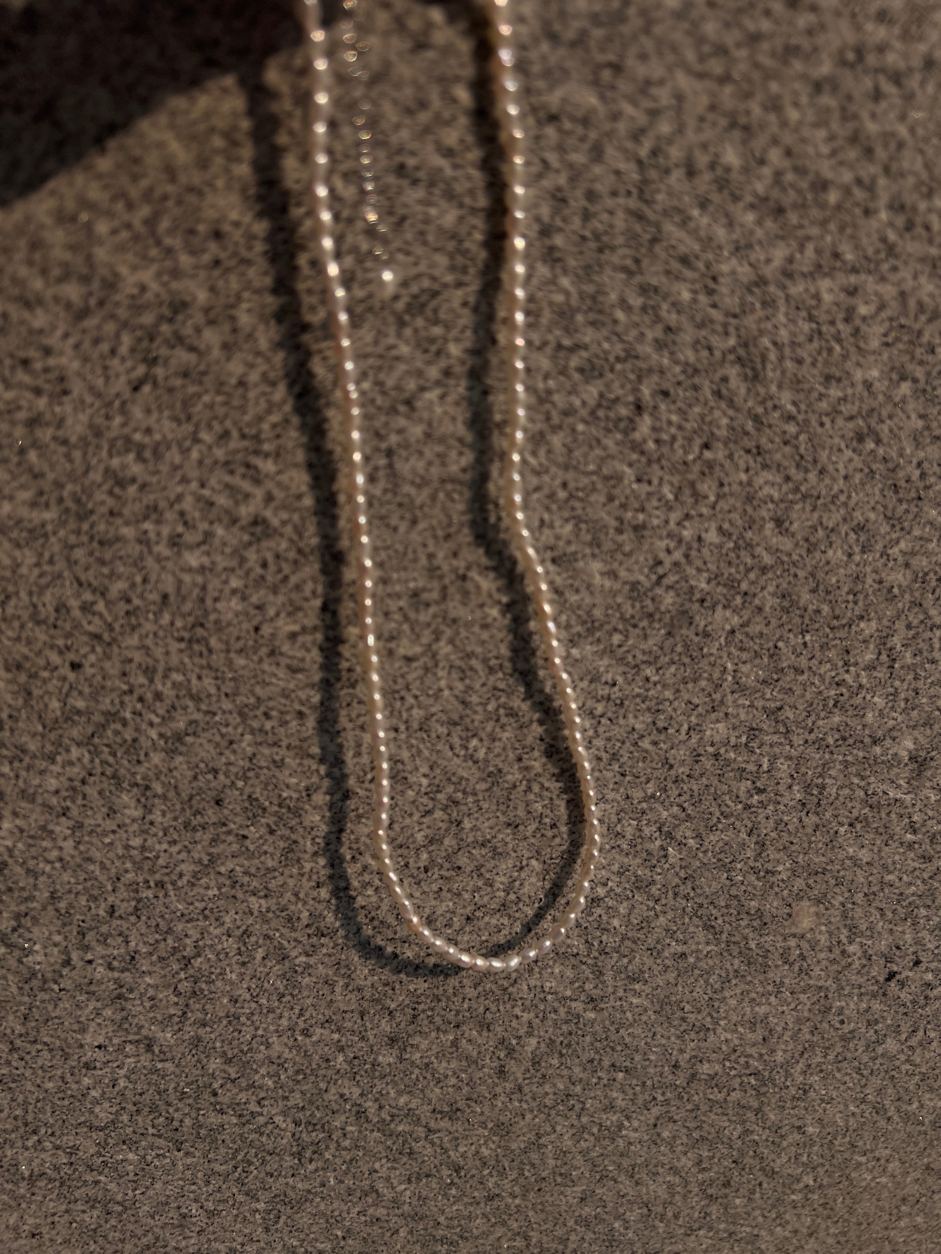 JWS High lustre baby pearl necklace