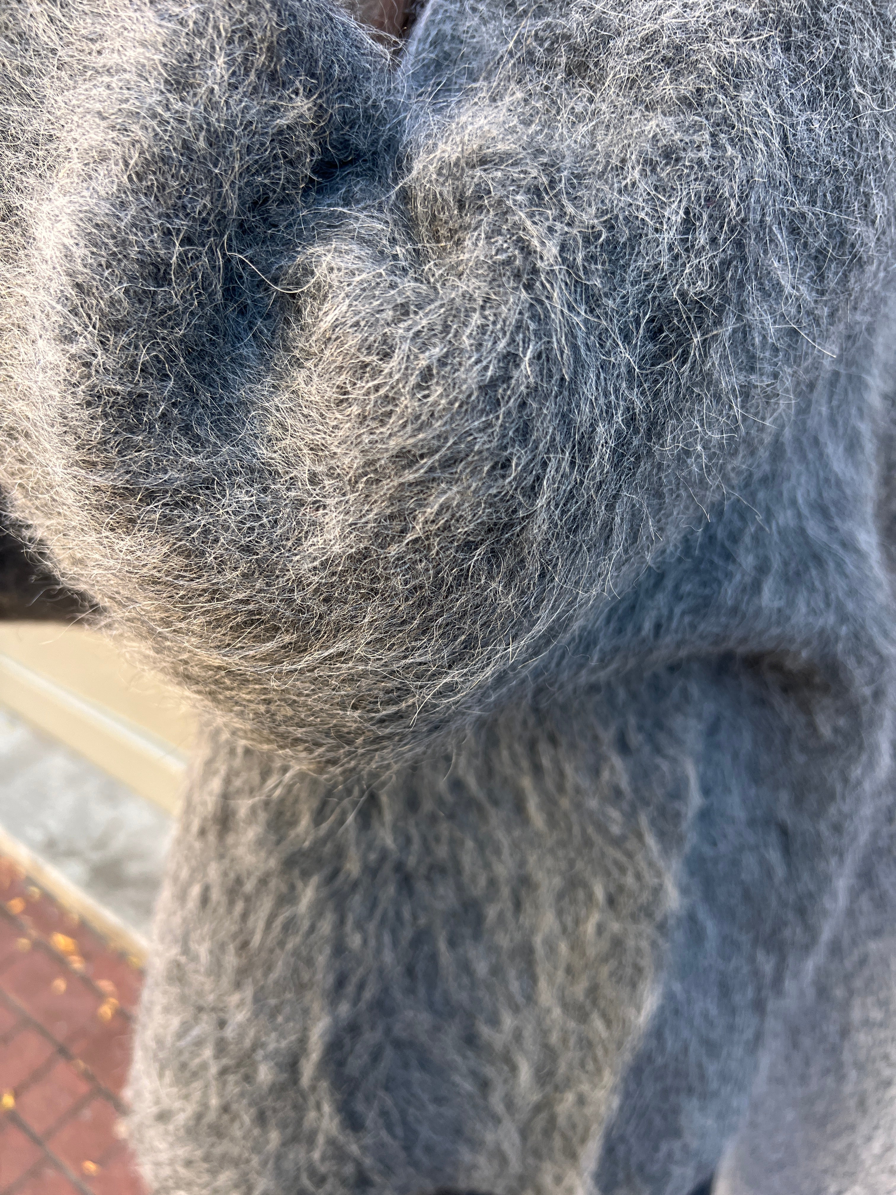 Kalee Shag knit Alpaca Wool Sweater