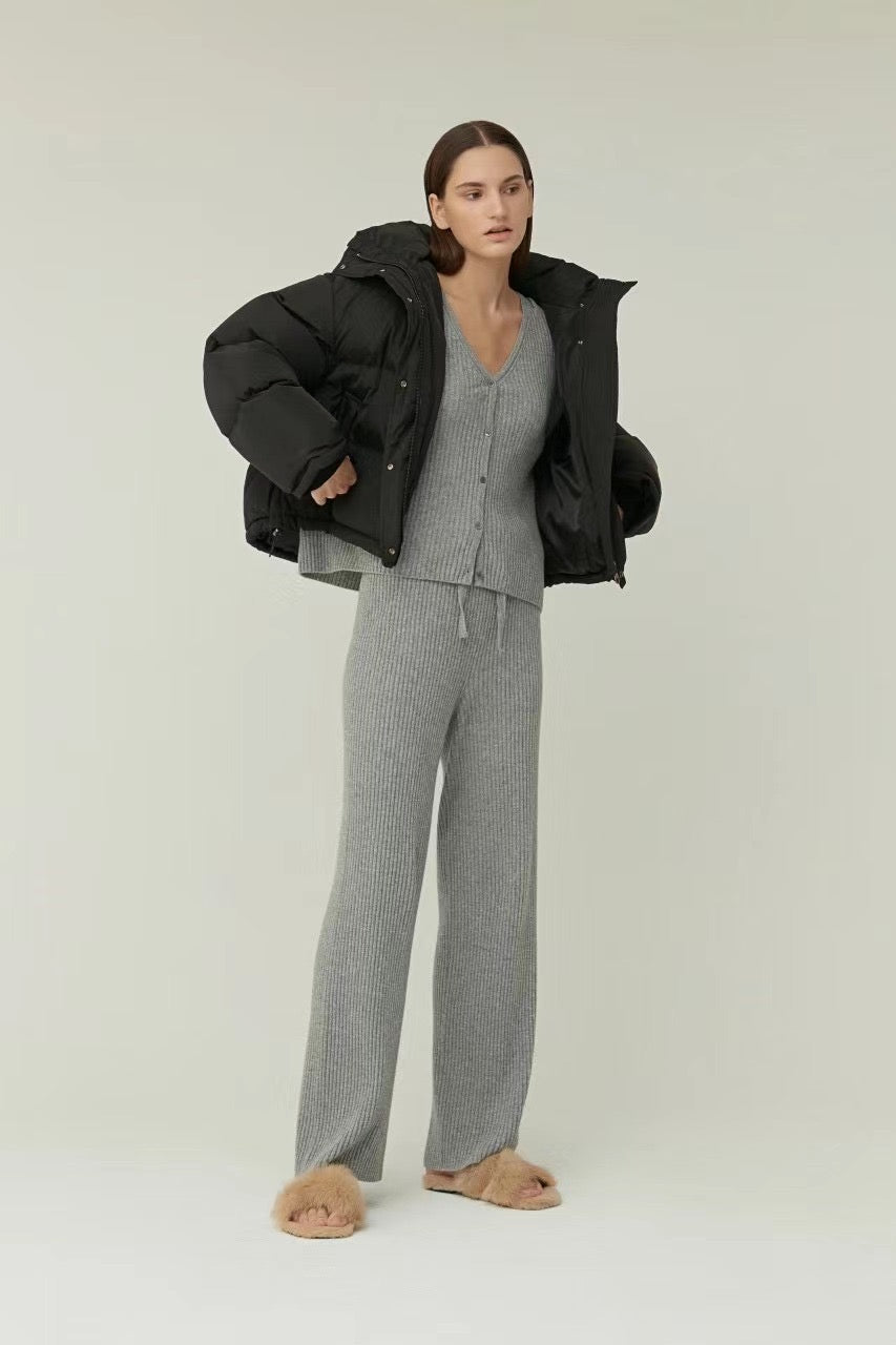 Rothko Duck-down Hooded Puffer
