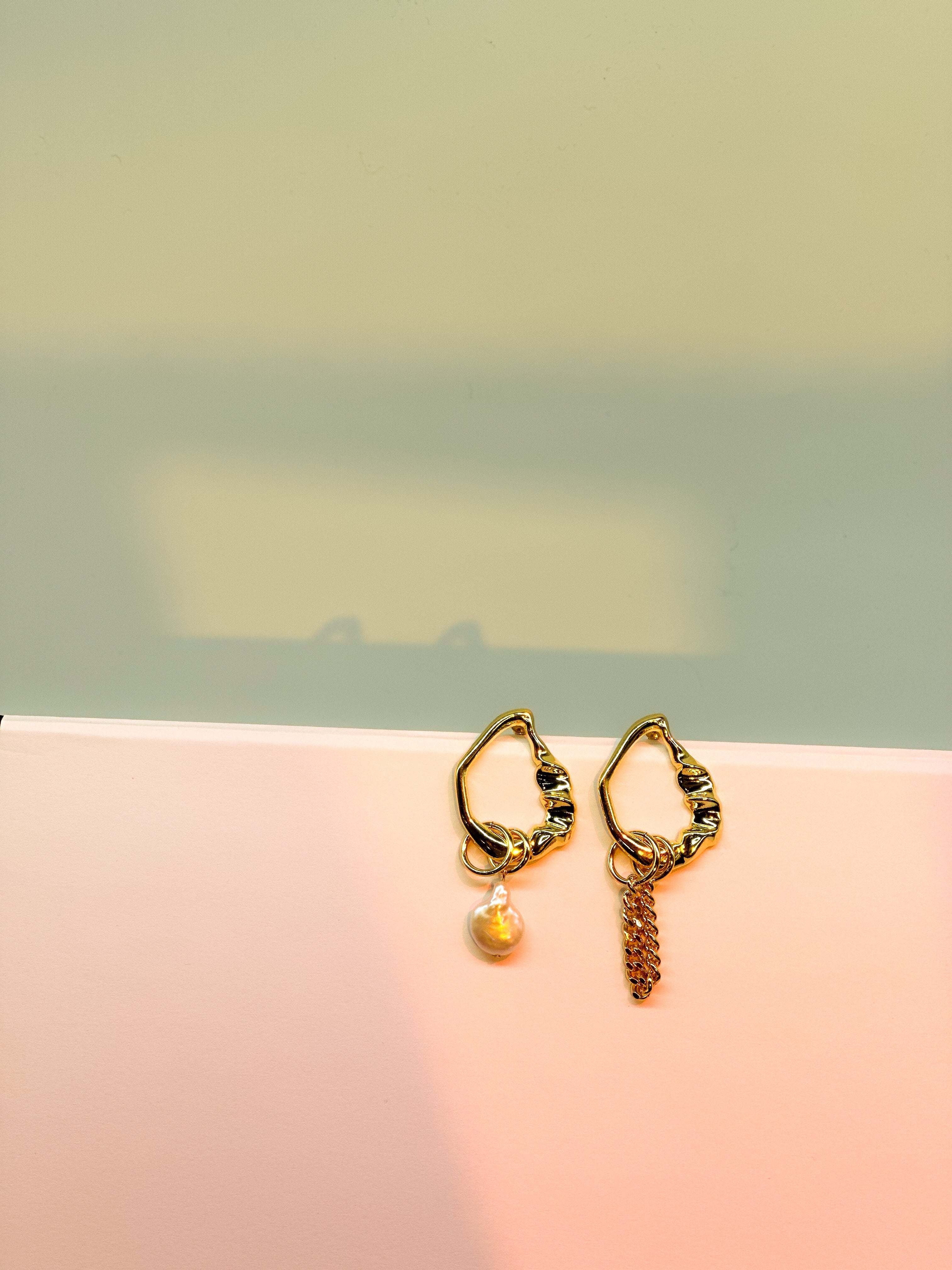 Baroque Pearl Drop Earring