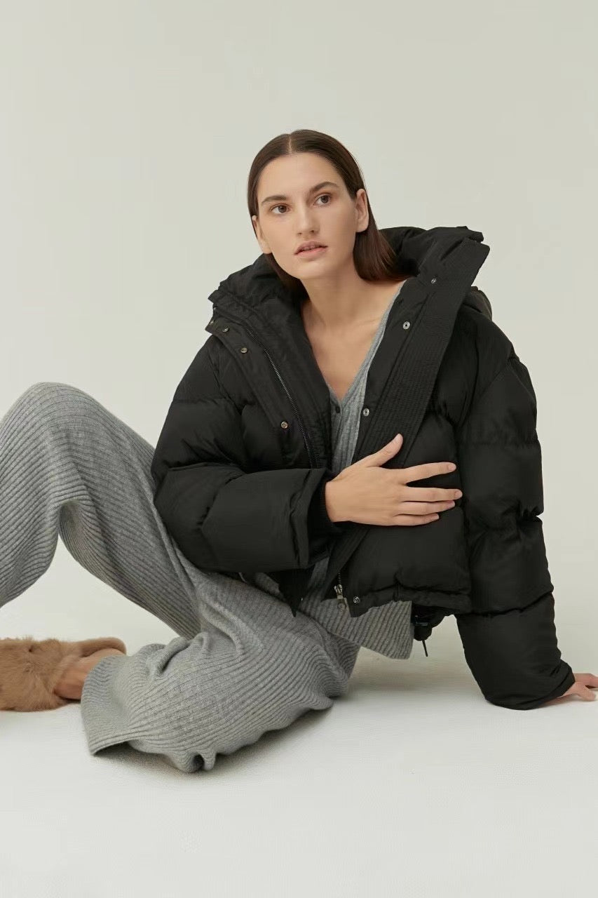 Rothko Duck-down Hooded Puffer
