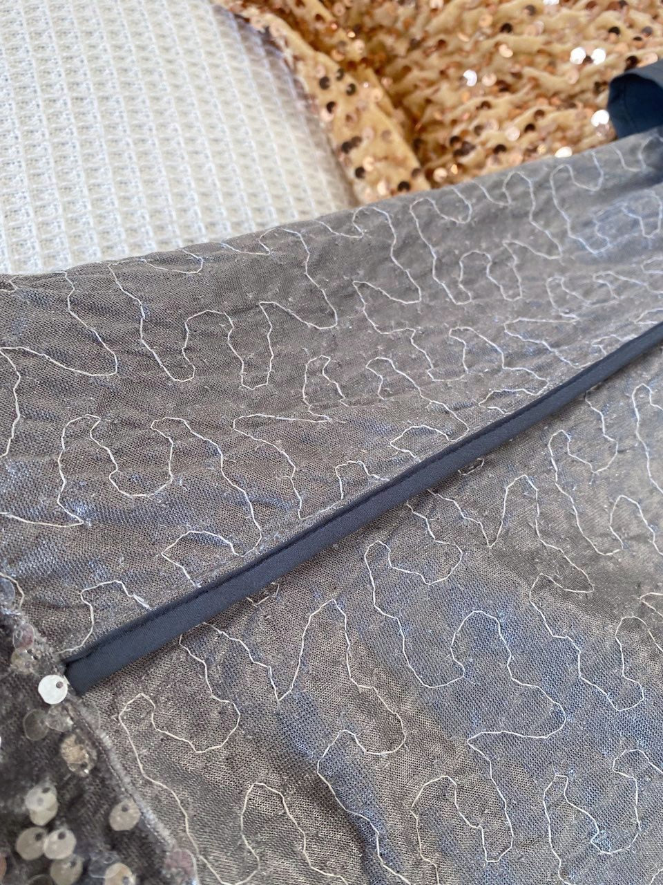 Munnk Sparkle Champagne Skirt