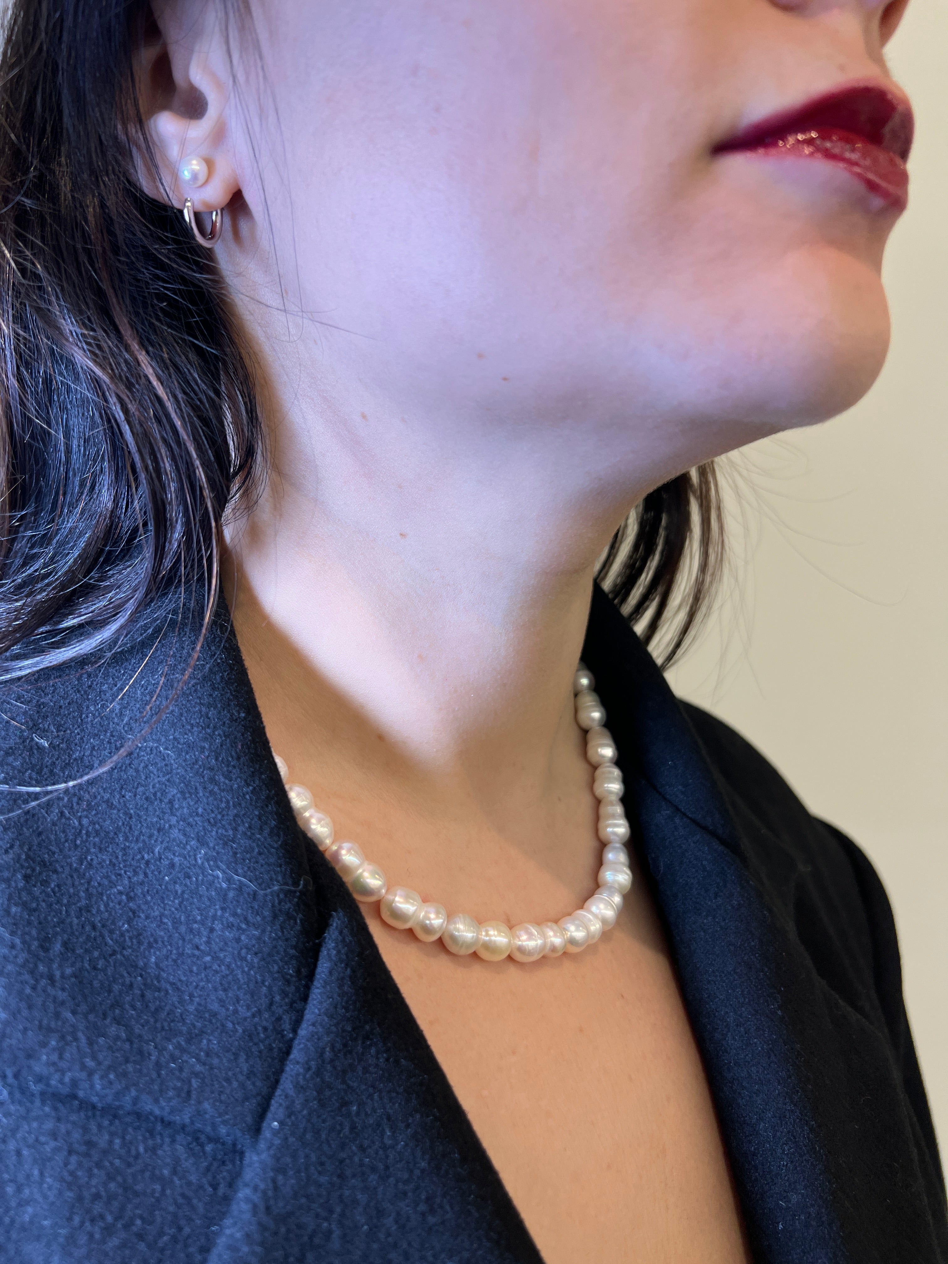 Twinsburg Beaded Pearl Necklace