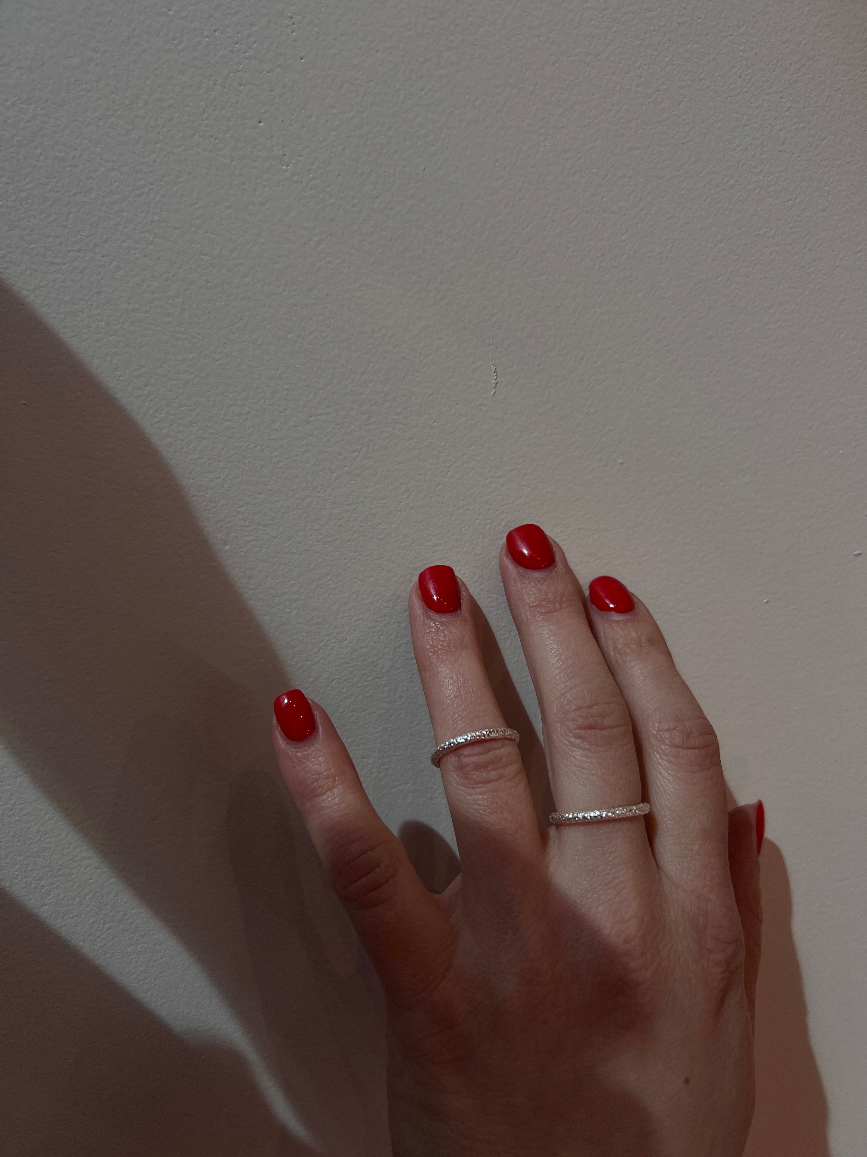 Sterling Silver Hammered Ring