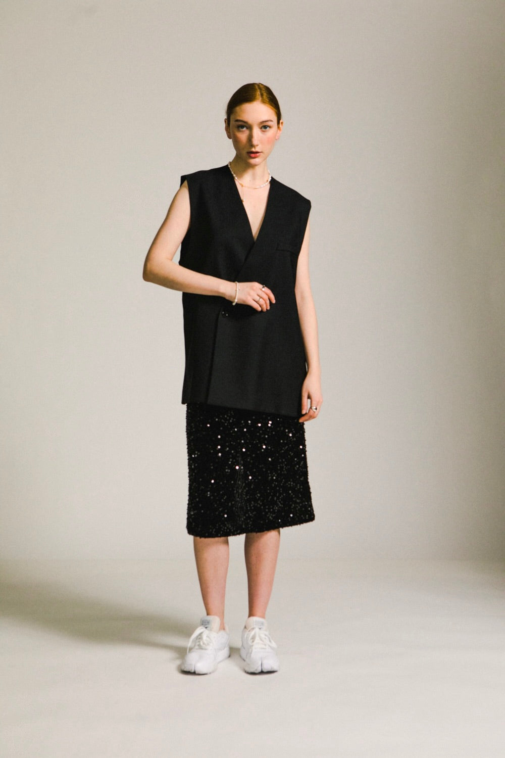 Munnk Sparkle Black Skirt