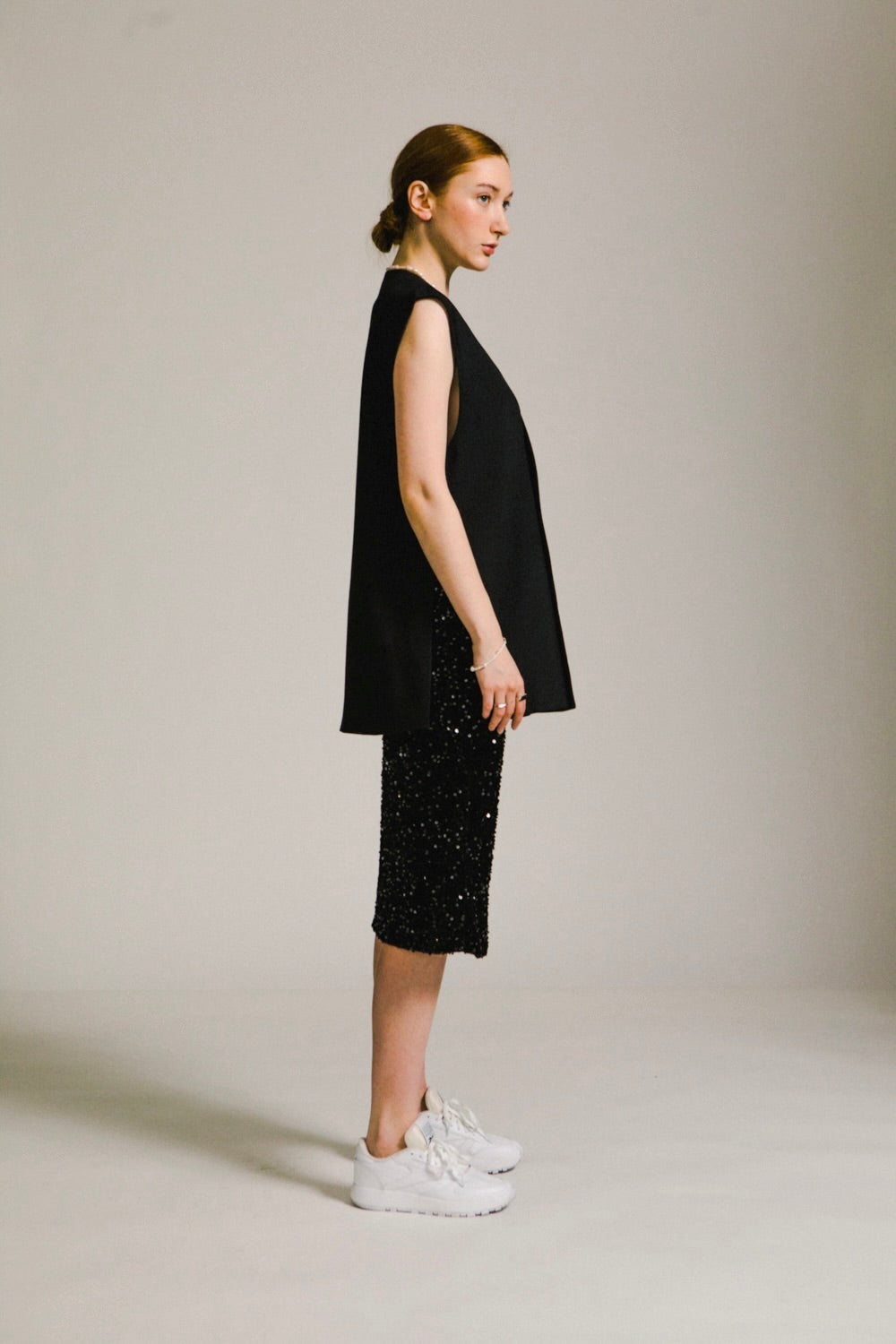 Munnk Sparkle Black Skirt