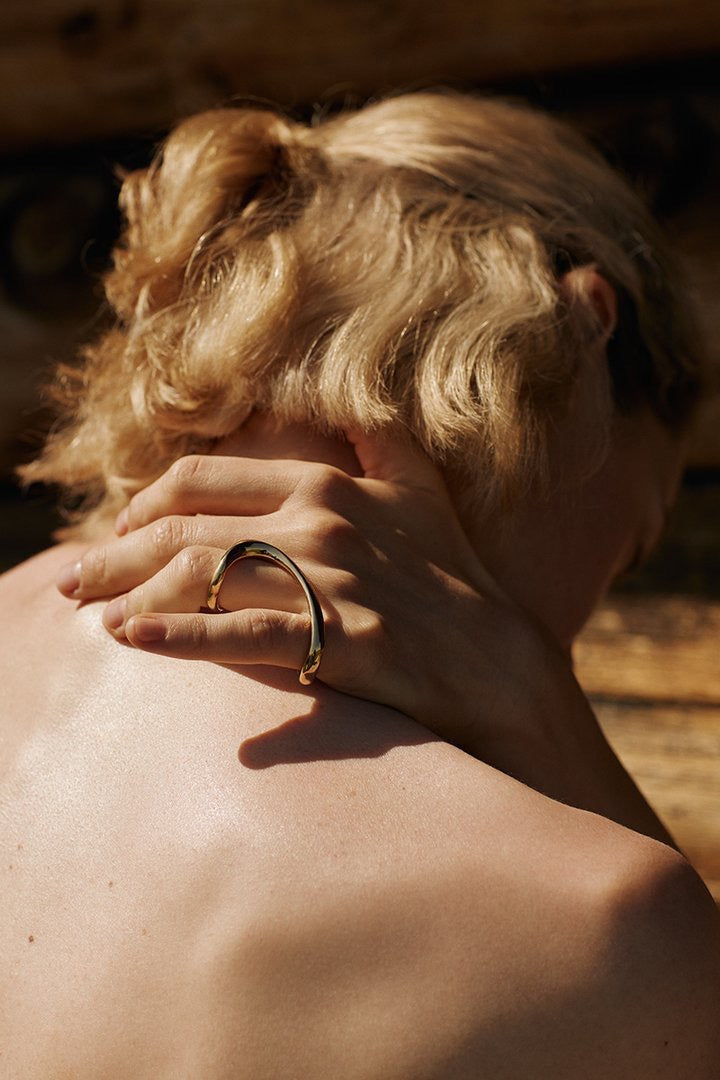 Two Finger Statement Ring