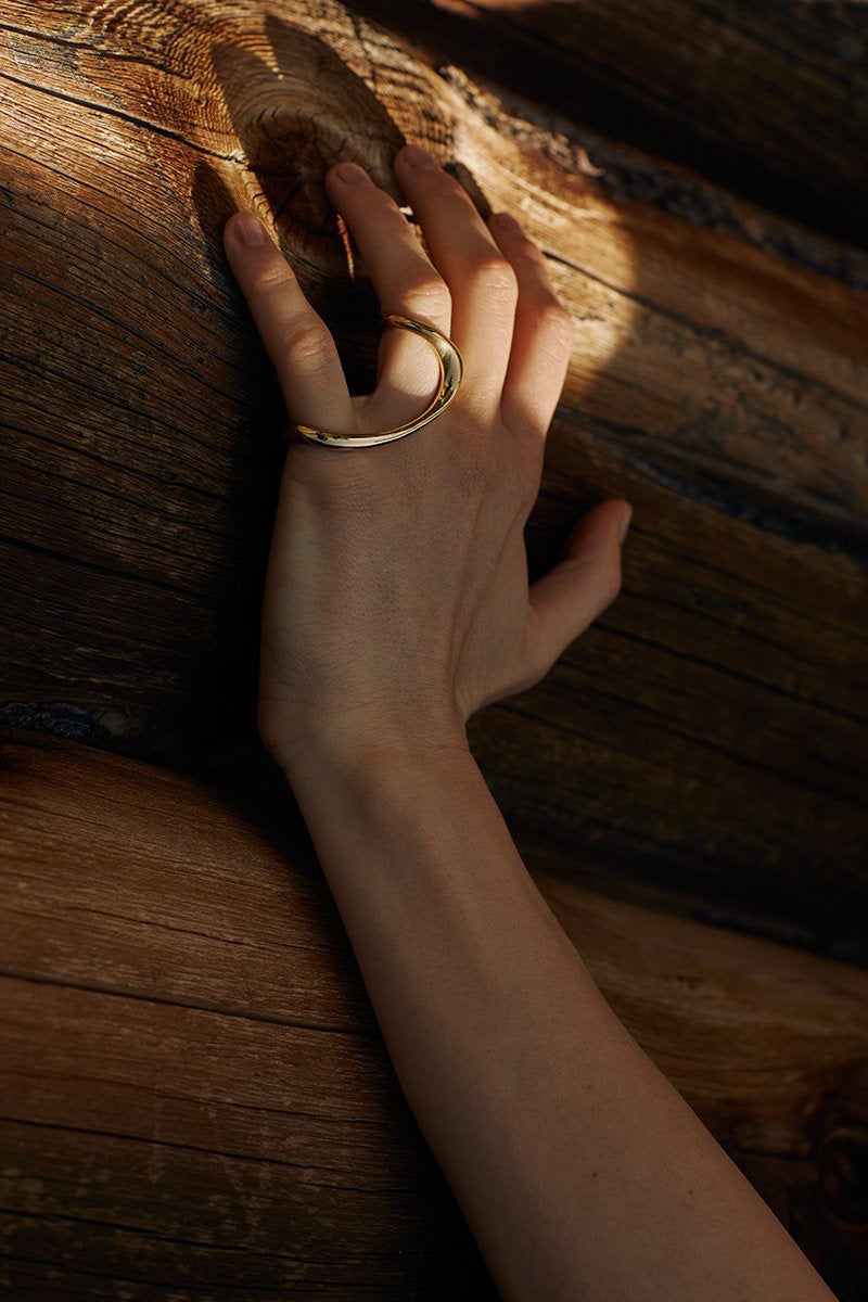 Two Finger Statement Ring