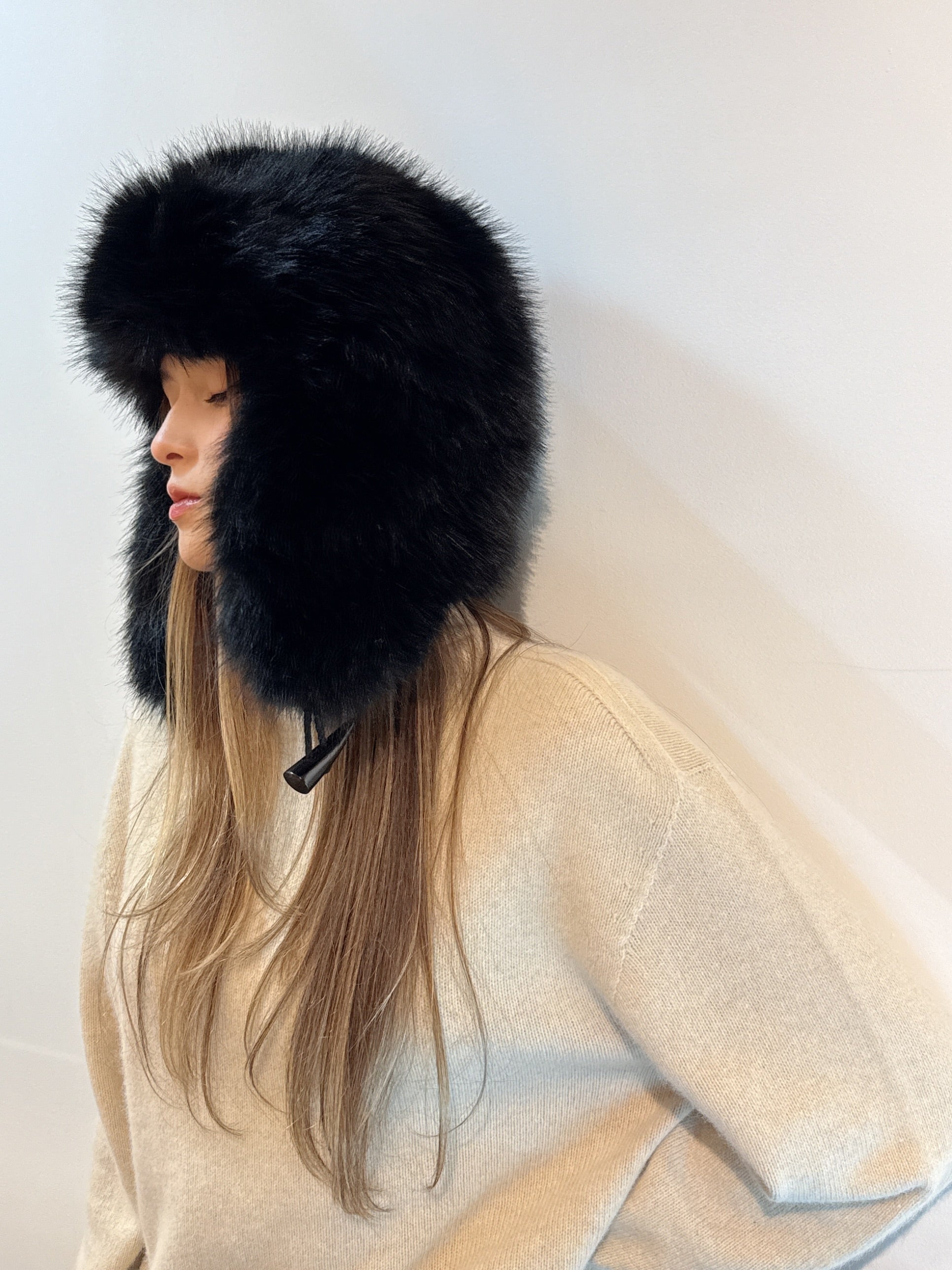 Fluffy Faux-fur Hat