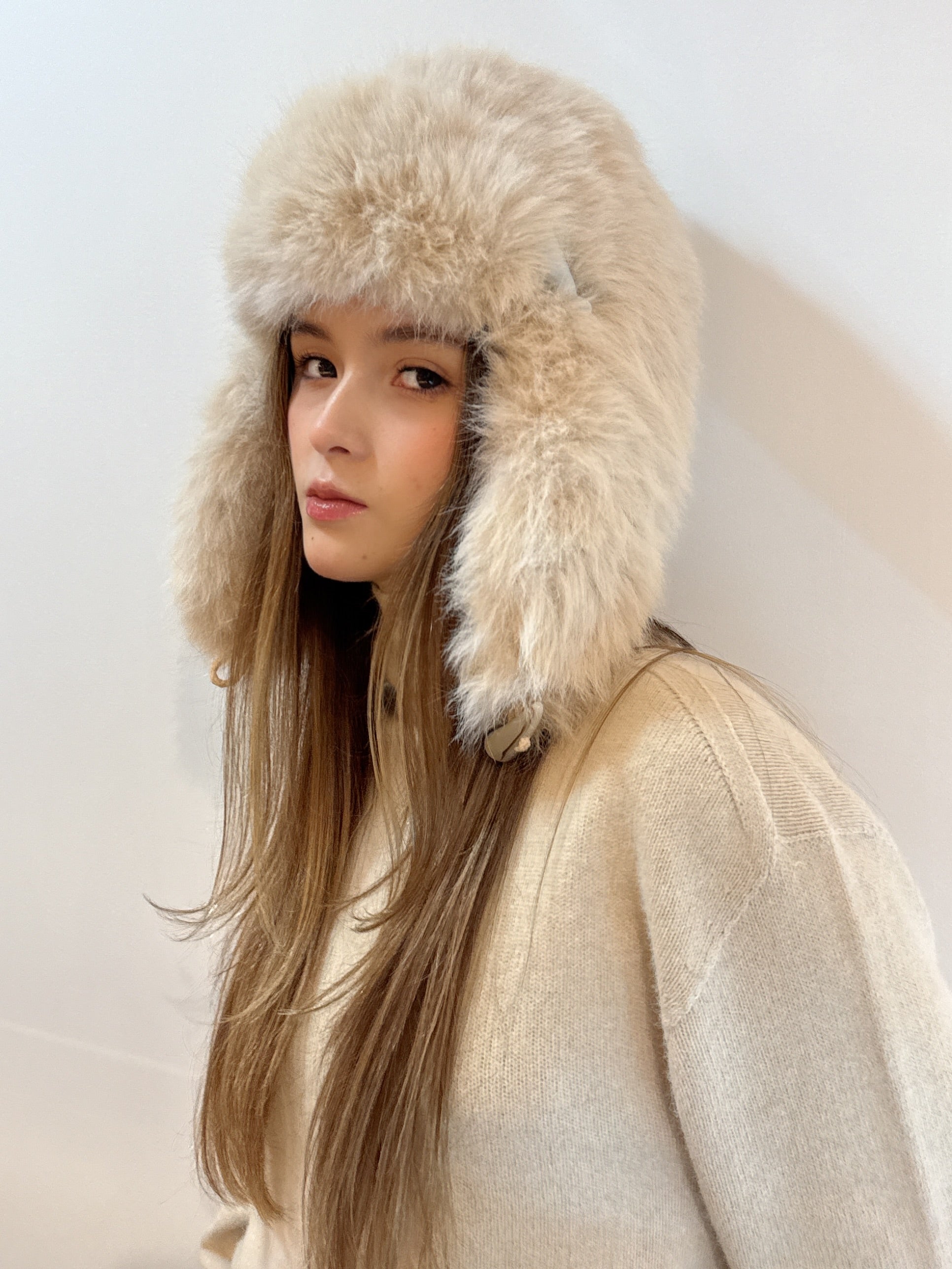 Fluffy Faux-fur Hat