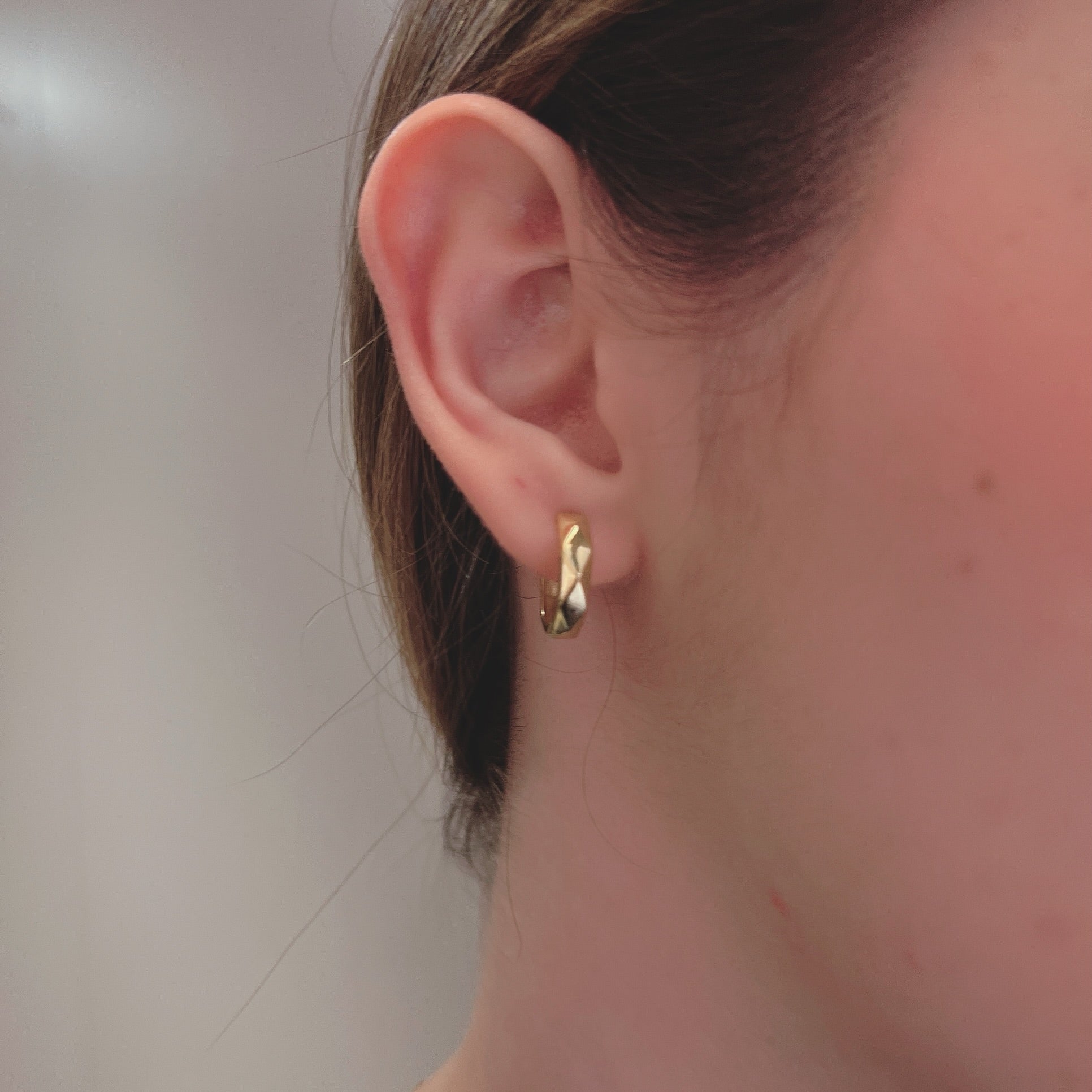 Geometry Hoop Earrings