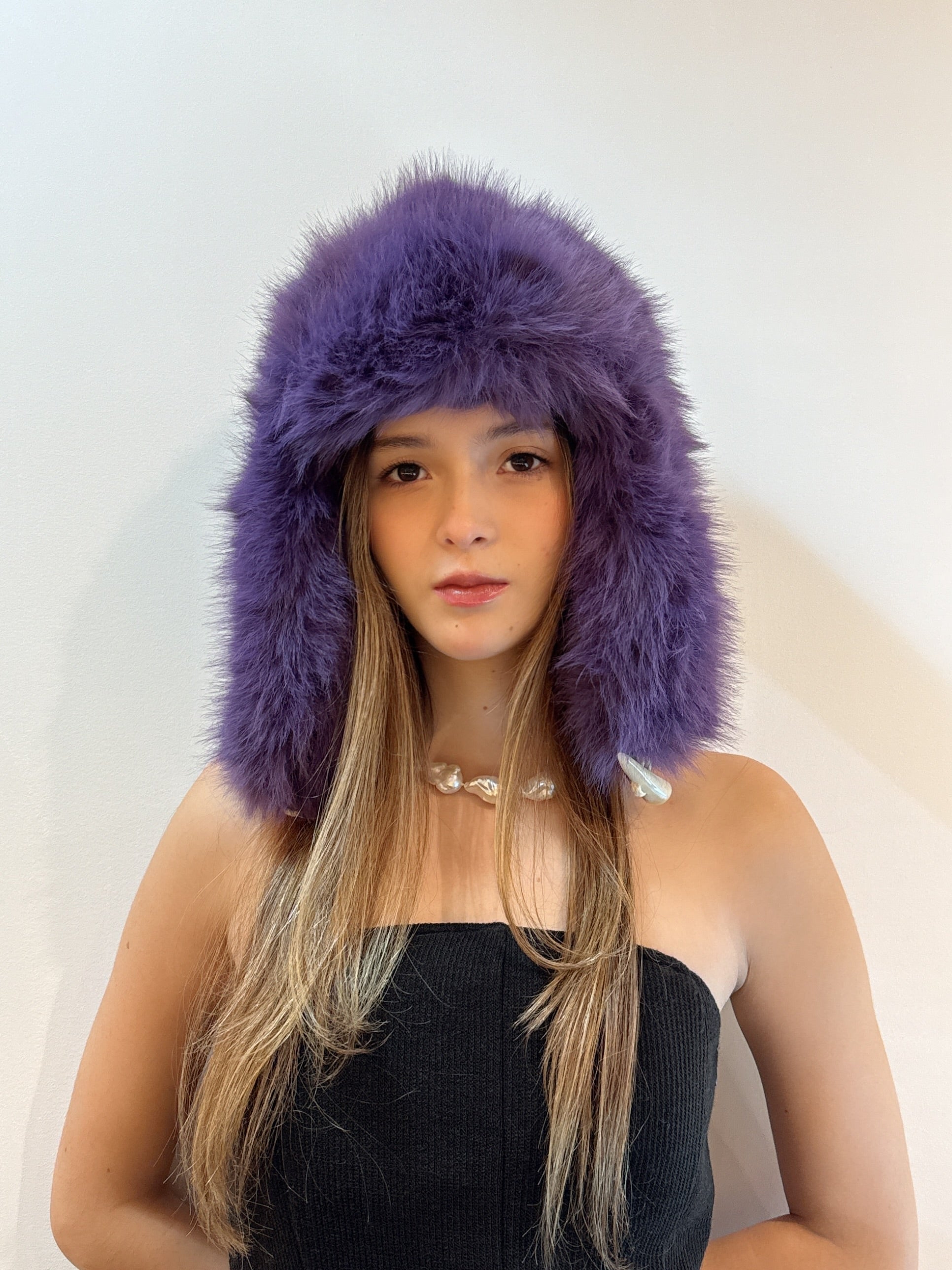 Fluffy Faux-fur Hat