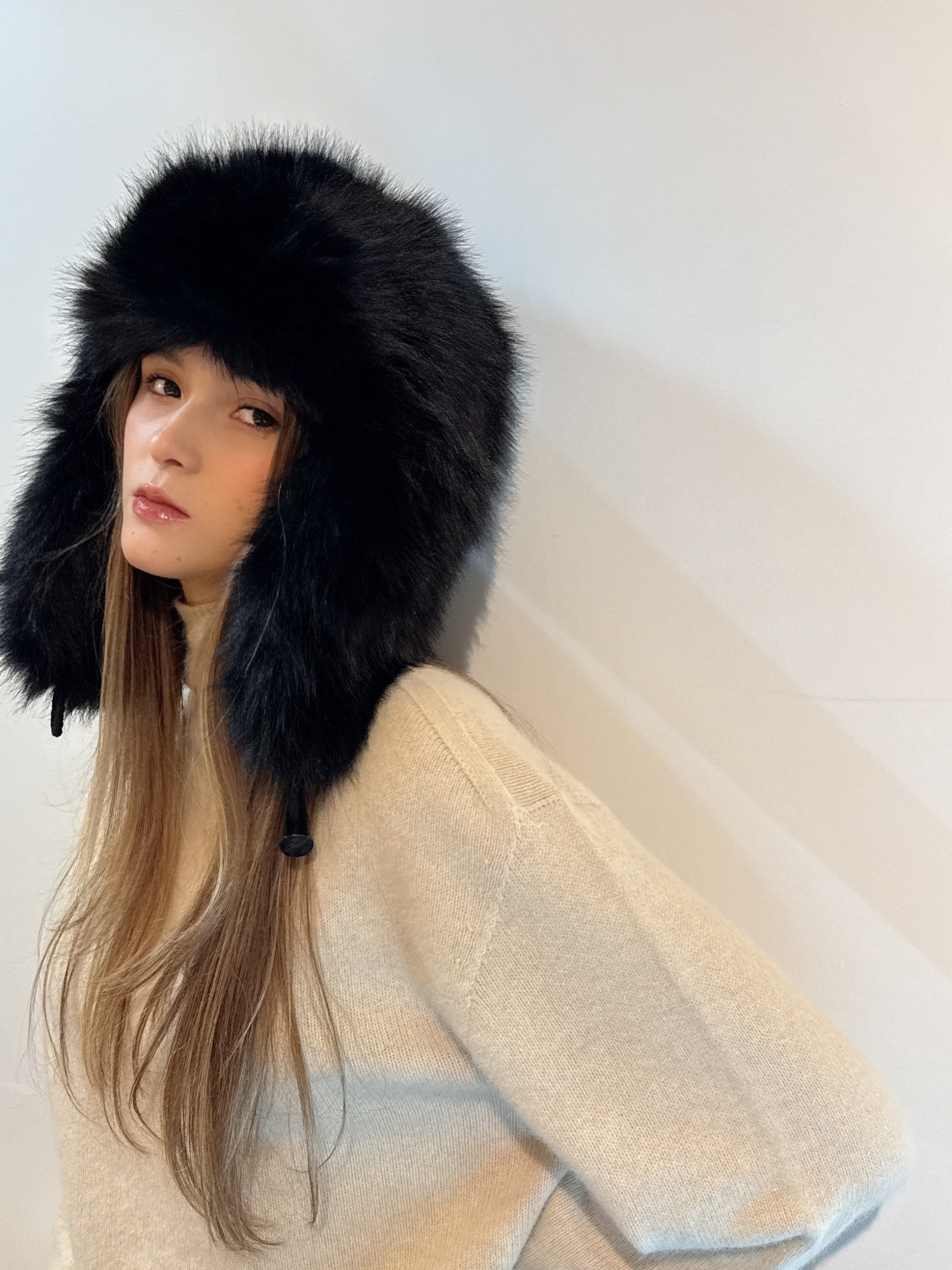 Fluffy Faux-fur Hat