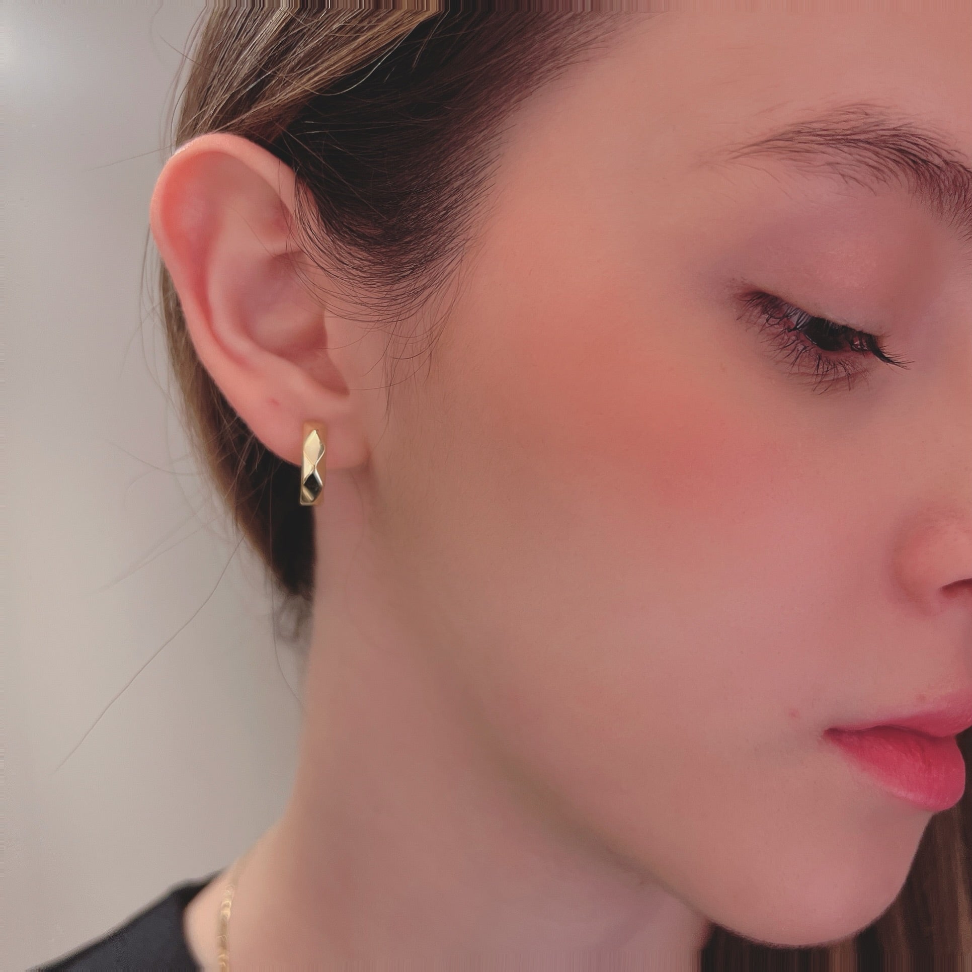 Geometry Hoop Earrings