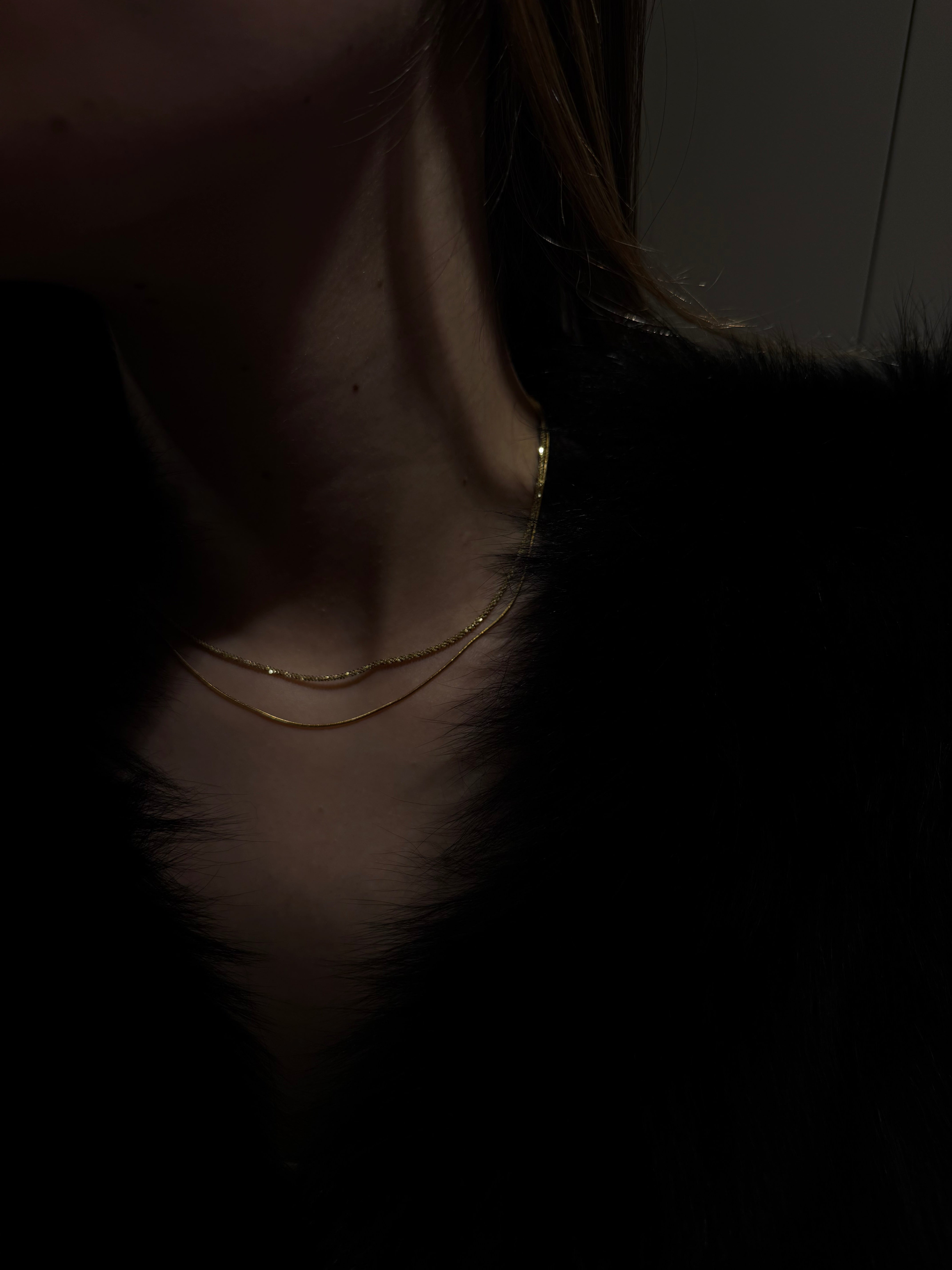 Extra Thin Chain Necklace