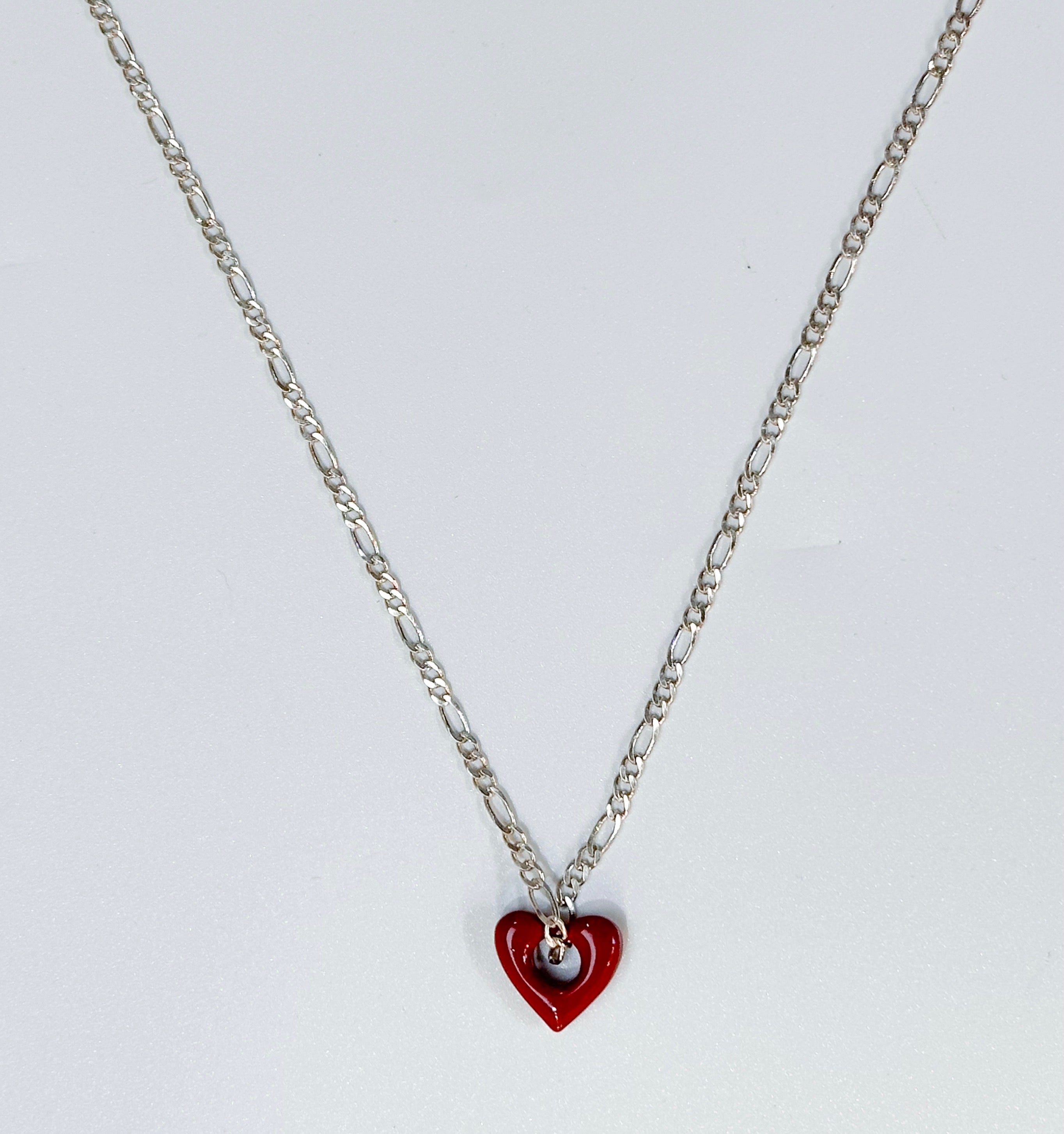 Heart Silver Necklace