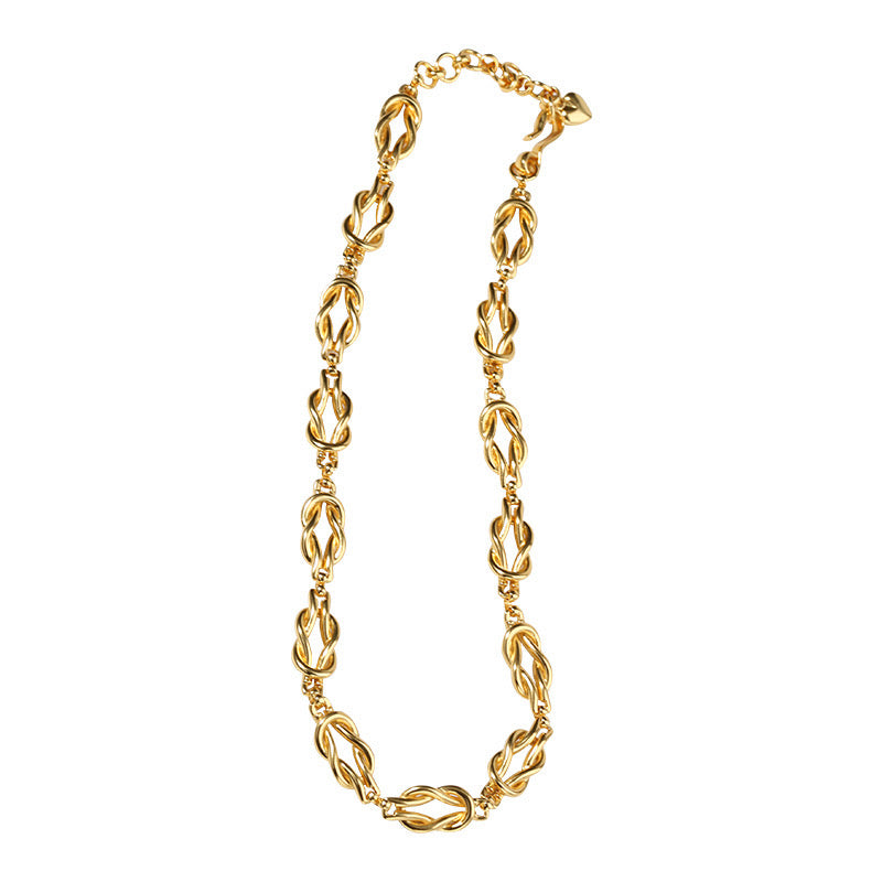 wave chain necklace