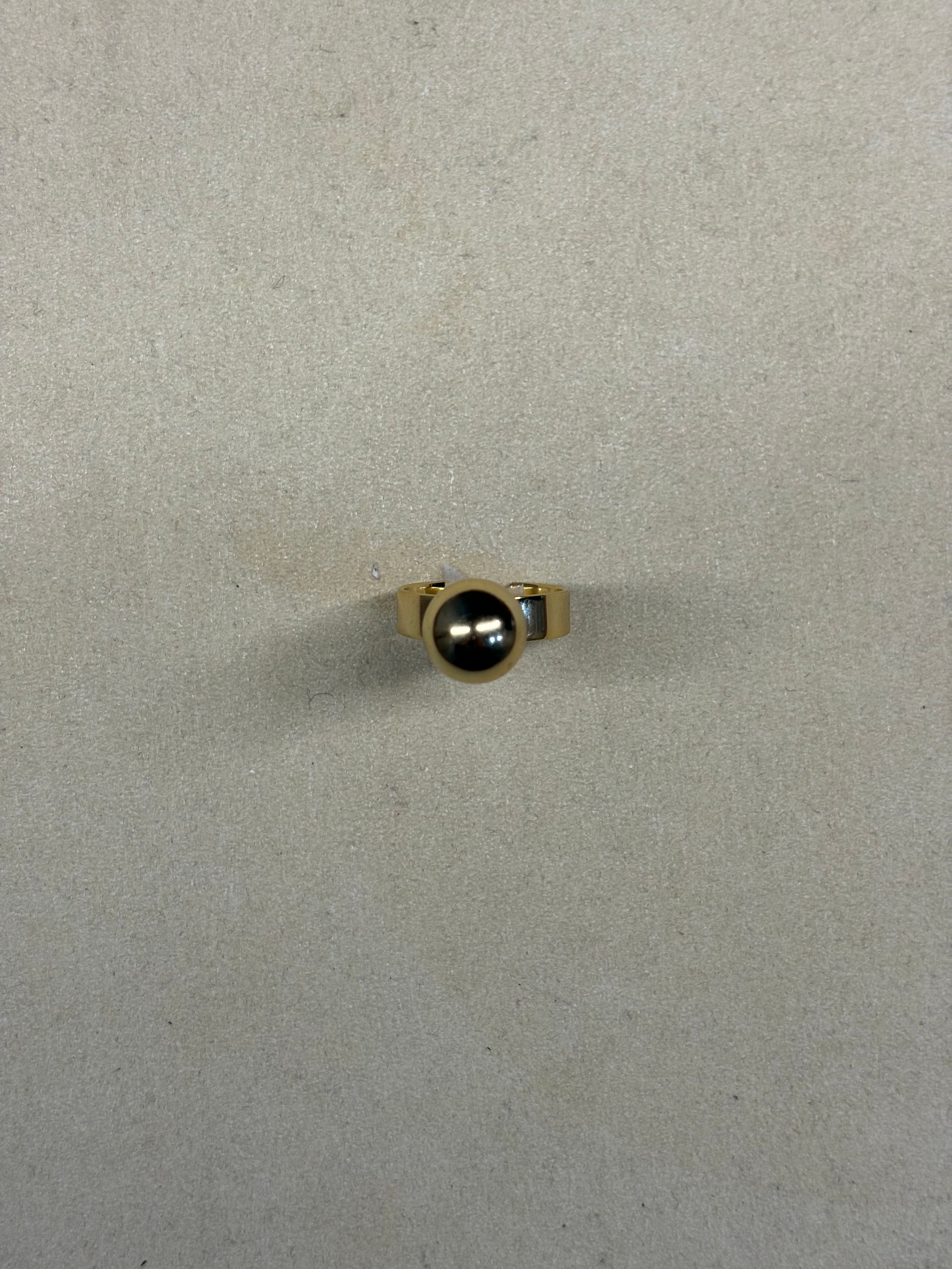 Gold Ball Classic Ring