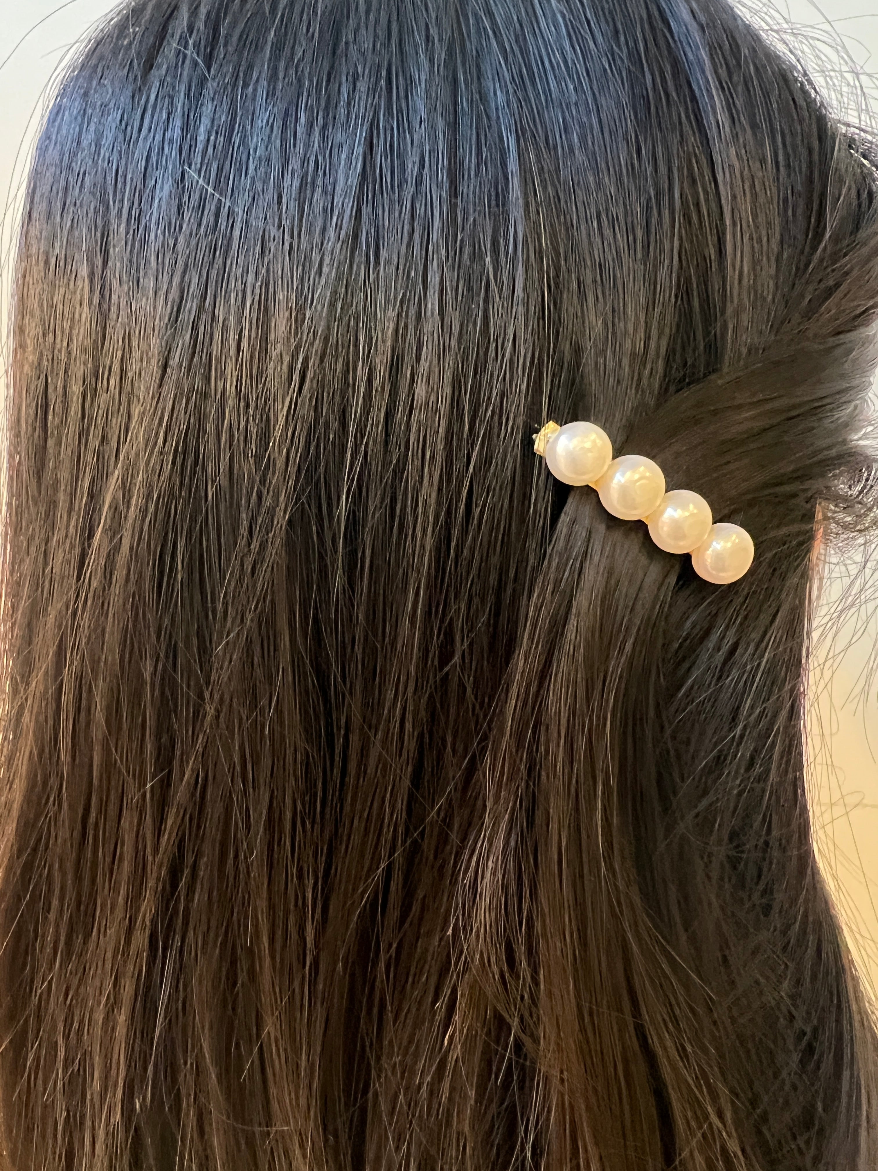 Fresh Water Pearl Hair Clip