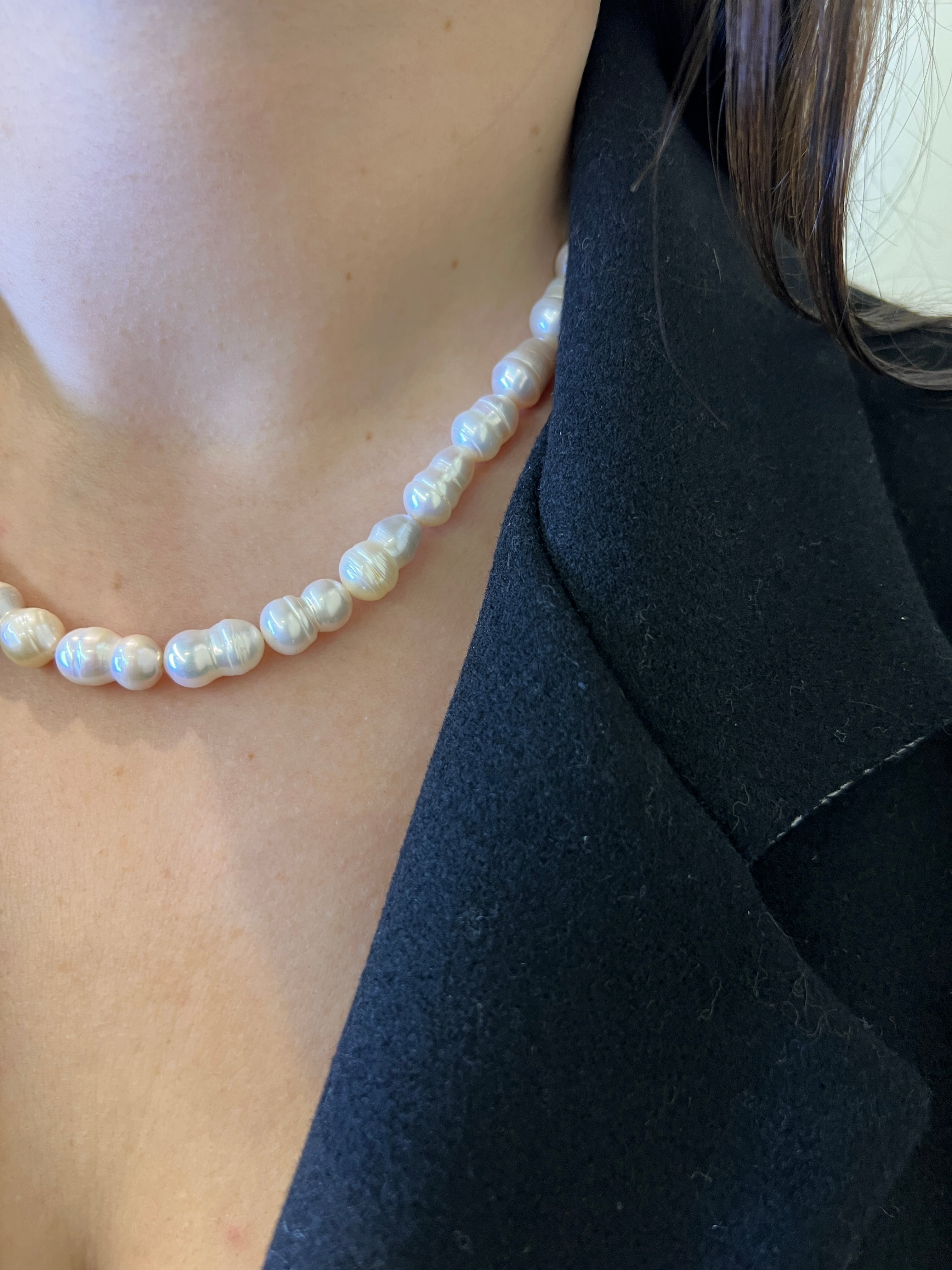 Twinsburg Beaded Pearl Necklace