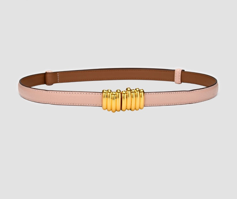 CrescentSlim Leather Belts