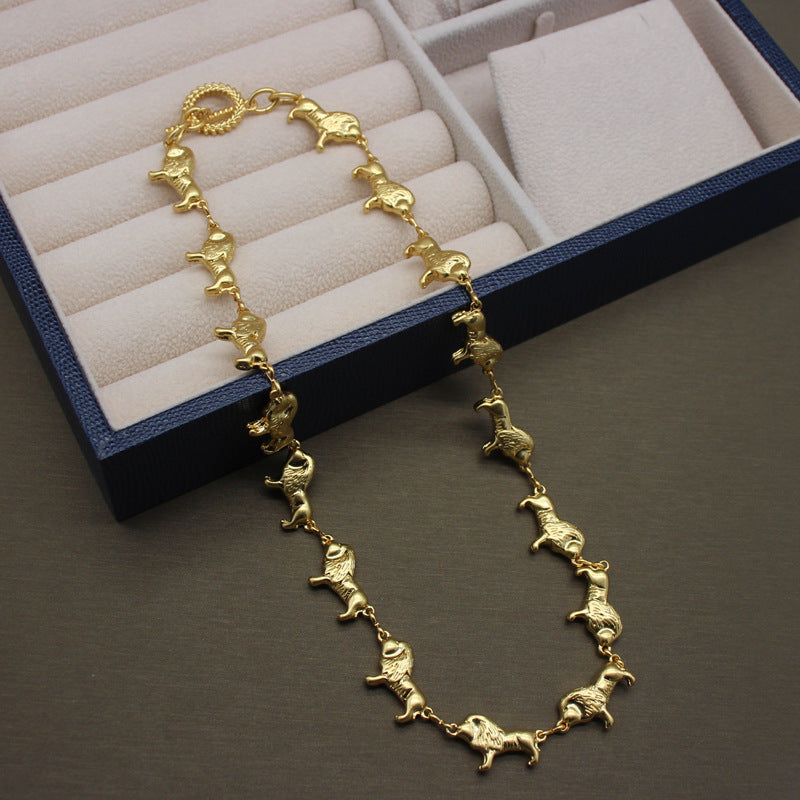 JWS lions chain Necklace