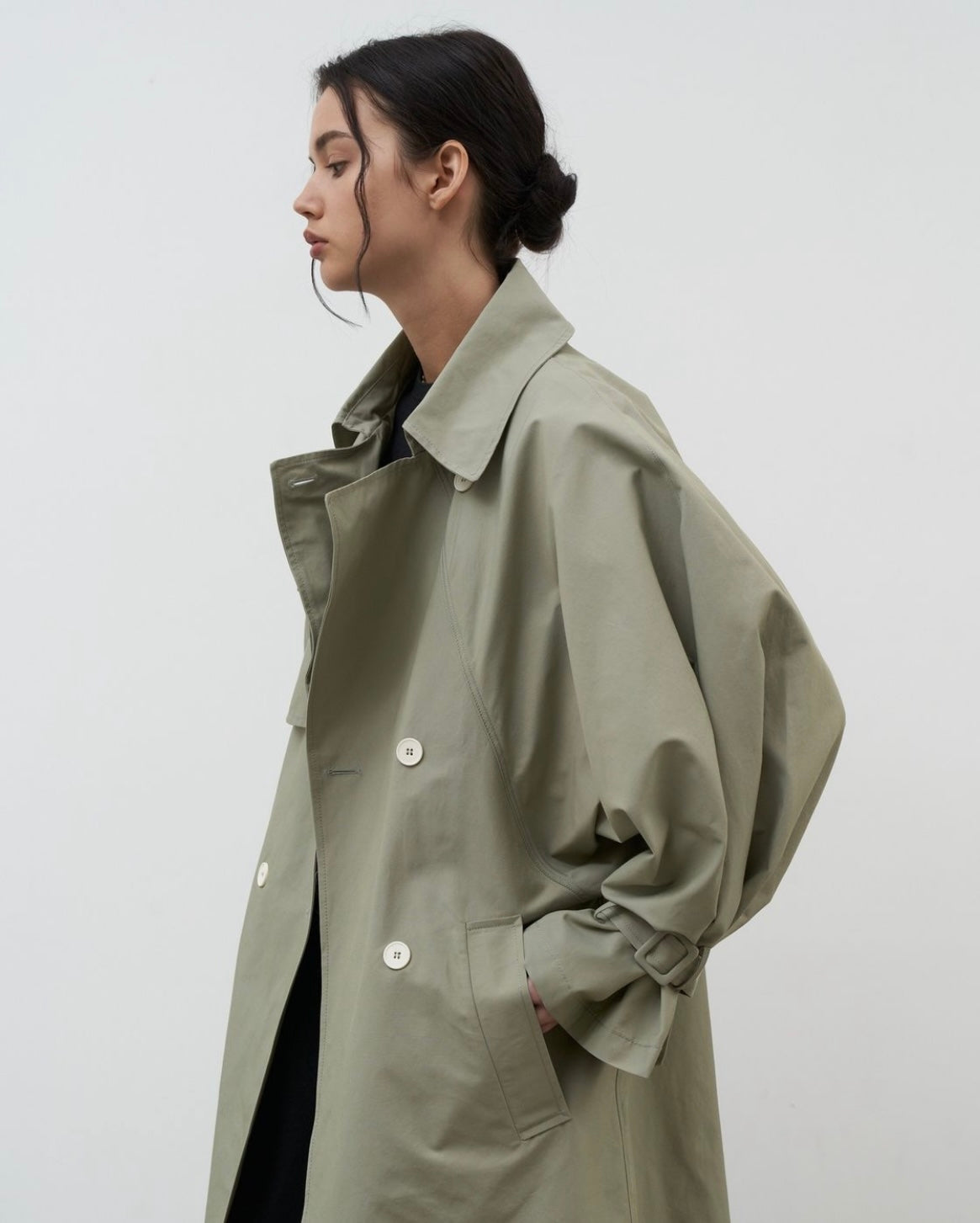 Muunk Baggy Trench Coat