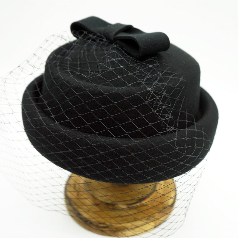 JWS Handmade Wool Mesh Hat