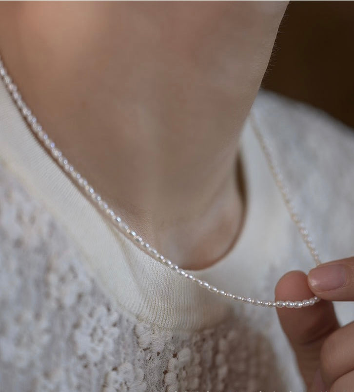 jws Mini Pearl Natural Necklace